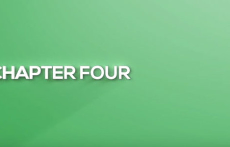 White text on a green background reads, "Chapter Four"